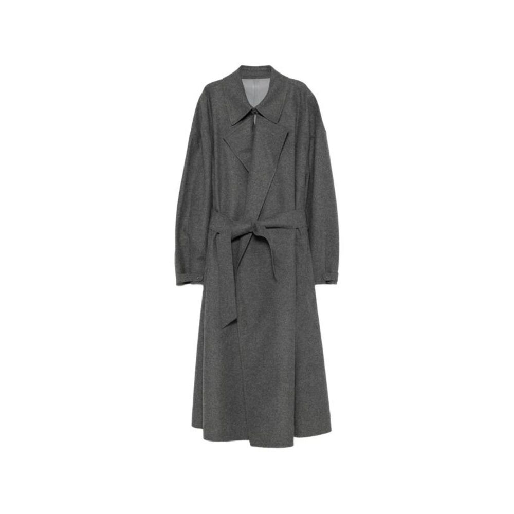 Emporio Armani Women Flannel Long Coat